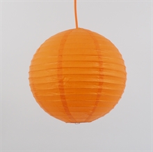 Ricepaper lamp shade 30 cm. Orange